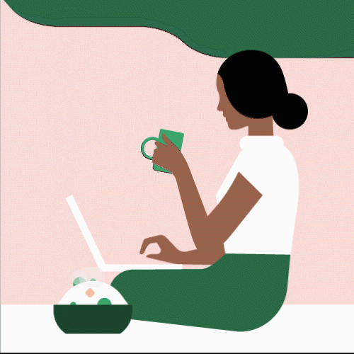Uber Eats gif for social media